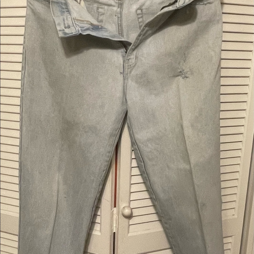 Mens Britches jeans.  33x34” spots with interesting stitching, see photos